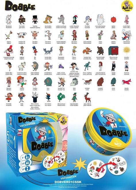 Jeu Dobble Večerníček