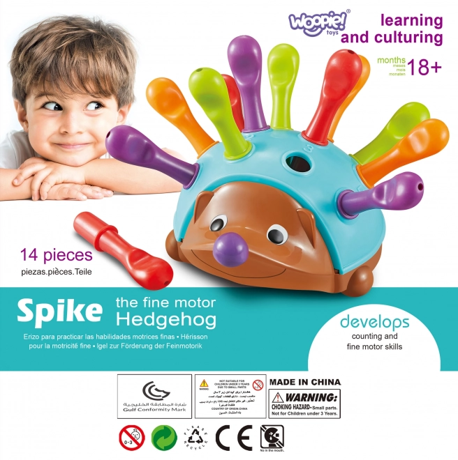 Woopie educatief spel egel sorter Montessori 4-in-1