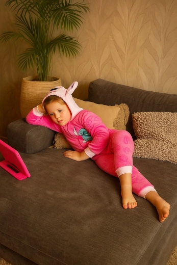 Capuchon met 3D STITCH-motief