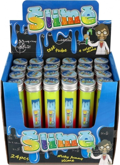 Slime in Test Tube Mixed Colors
