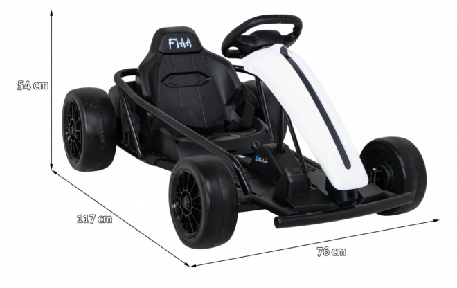 Gokart FX1 Drift Master voor kinderen met batterij