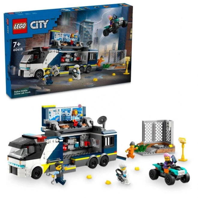 LEGO® City 60418 Mobiele onderzoekswagen van de politie