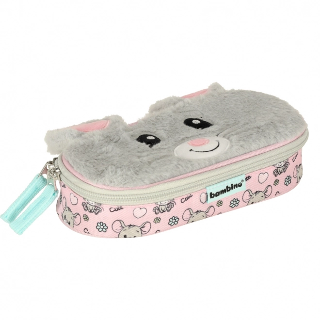 Stevig etui met muizenafbeelding