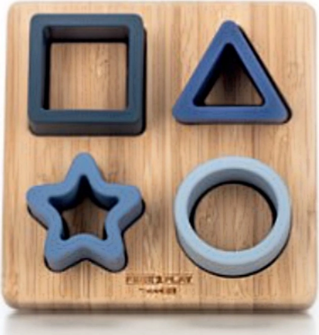 Free2PLAY Inlegpuzzel Vormen, blauw