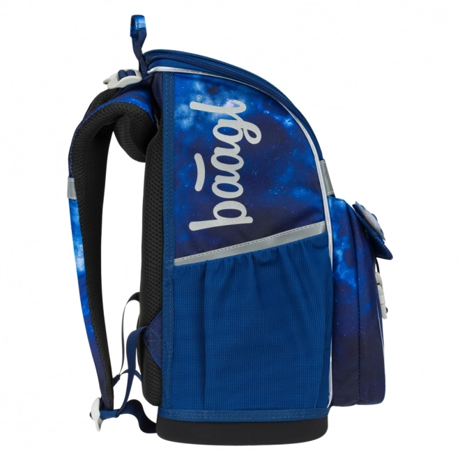 Ensemble scolaire Vaisseau spatial : cartable, trousse et sac