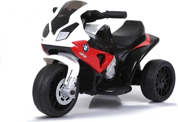 Accu-gemotoriseerde BMW S1000RR driewieler rood