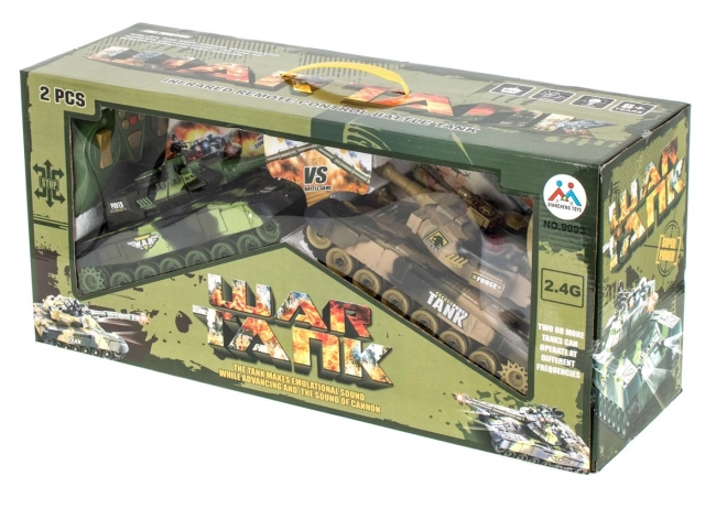 Set van RC T90 tanks op afstandsbediening