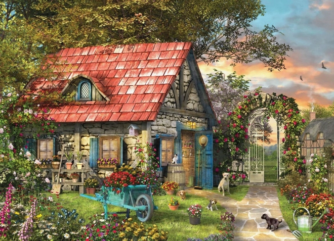 Puzzel Dorpsschuur XL 500 stukjes
