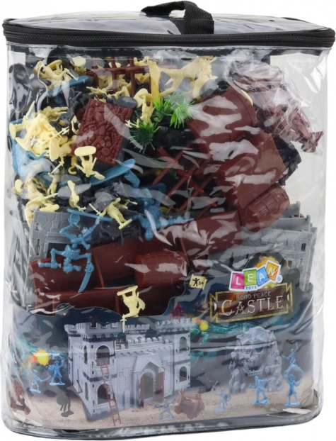 Piratenkasteel met figuren en accessoires, 311 onderdelen