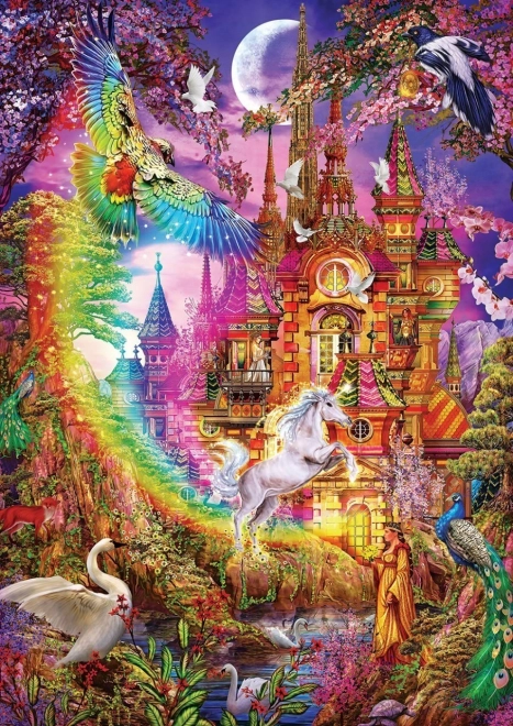 ART PUZZLE Puzzel Regenboogkasteel 500 stukjes