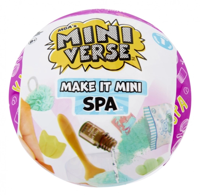 Mini Vers: Miniatuur Spa set van MGA