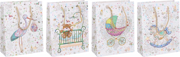 Sac cadeau pour enfants 42 × 31 × 12 cm