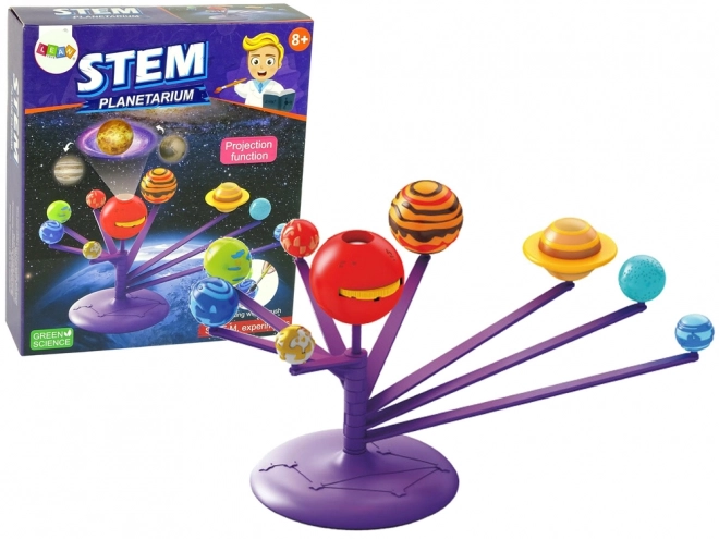 Onderwijskit bewegend planetarium om te schilderen