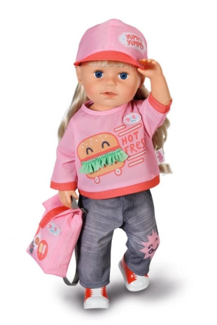 BABY born stadsoutfit voor pop 43 cm