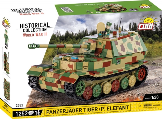 COBI Building Set Panzerjäger Tiger (P) Elefant – Historical Collection 1:28