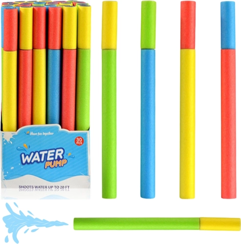 Kleurige foam waterblaster – waterpomp voor de zomer