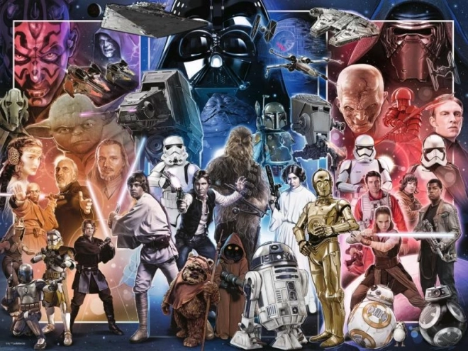 Vesmír Star Wars 1500 stukken