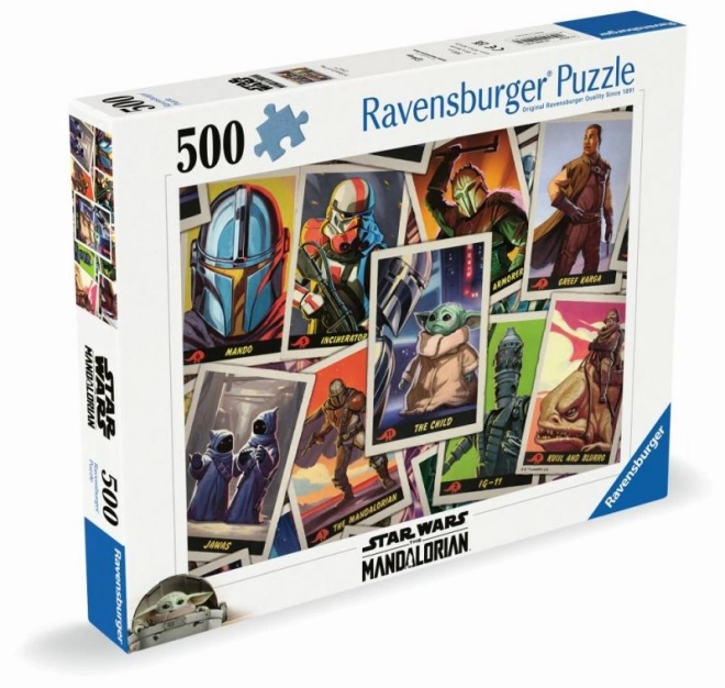 Puzzle Star Wars: The Mandalorian - Baby Yoda 500 Teile