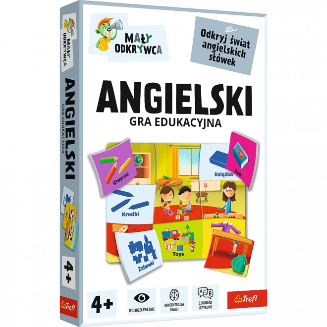 Kleine Ontdekkingsreiziger - Educatief Spel Engels Trefl