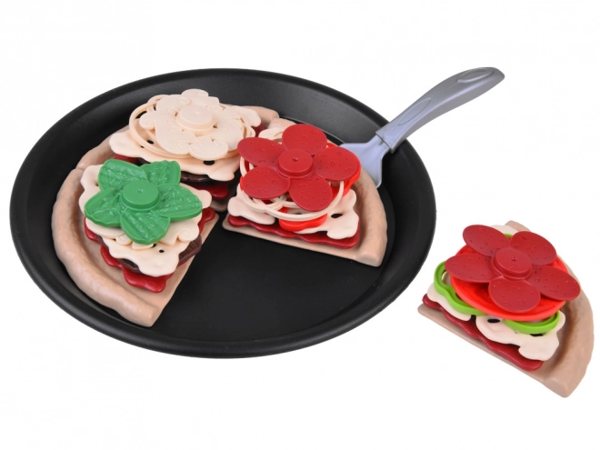 Keukenset voor het bereiden van pizza voor kinderen