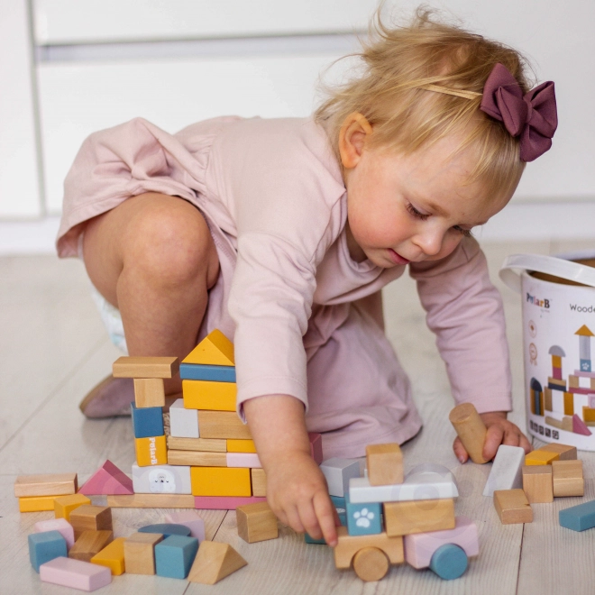 Wooden Block Set 60 Pieces