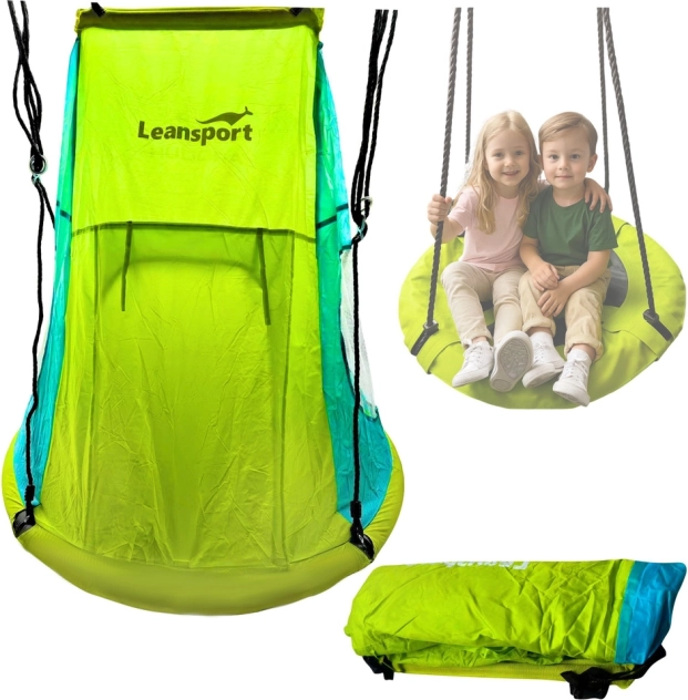 Groene tent voor Nest-schommel