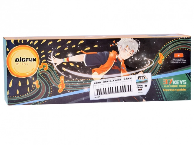 Piano électrique + microphone Jouet Instrument pour enfants IN0173