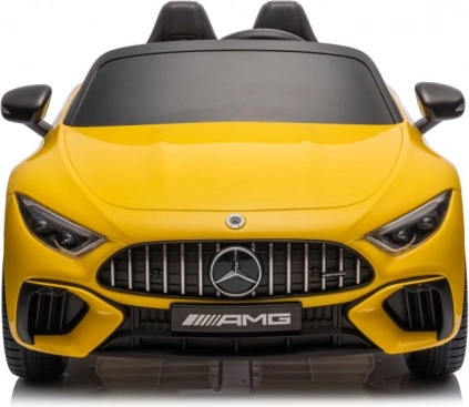 Lacquered yellow finish that stands out