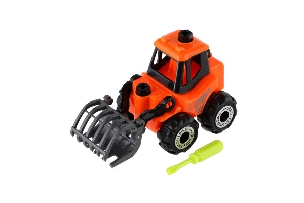 Auto bouwset kunststof met vrije loop