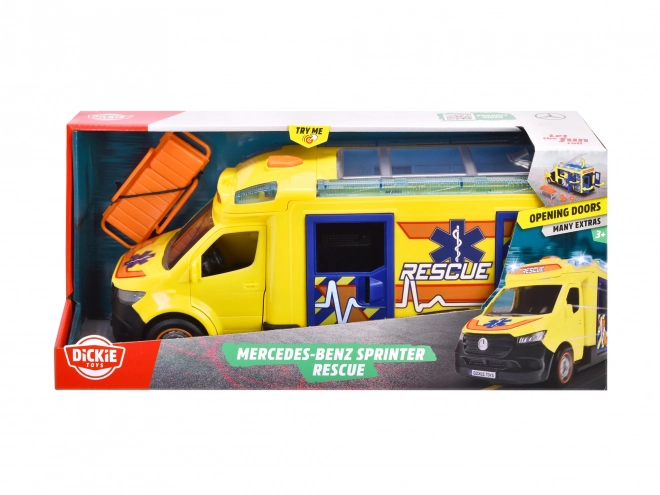 reddingsvoertuig Dickie Toys Mercedes-Benz Sprinter