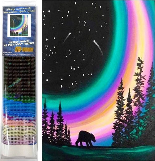 Diamond painting Poolnacht 30 × 40 cm NORIMPEX