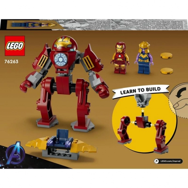 Lego Marvel Iron Man Hulkbuster tegen Thanos