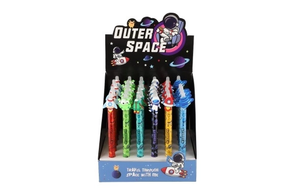 Pen gumtransportmiddel 0,5 kunststof blauw 6 kleuren