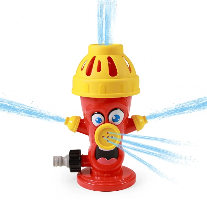 Vrolijke watersch Hydrant