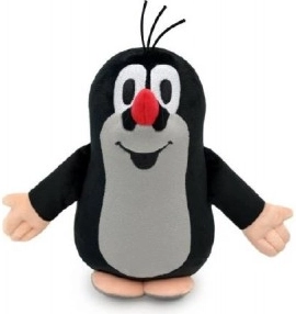 La Petite Taupe en peluche, debout