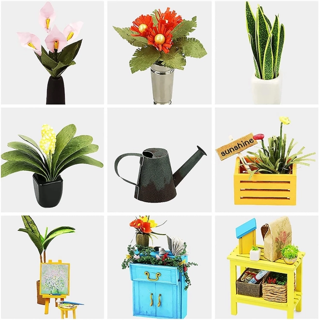 Cathy's Bloemenhuis - Miniatuur Kas