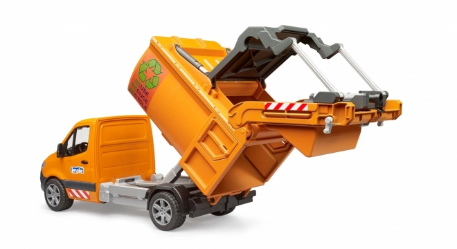Bruder MB Sprinter kleine vuilniswagen