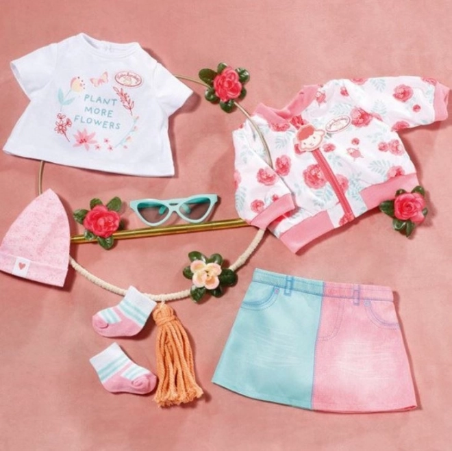 Baby Annabell Lente-outfit Deluxe, 43 cm