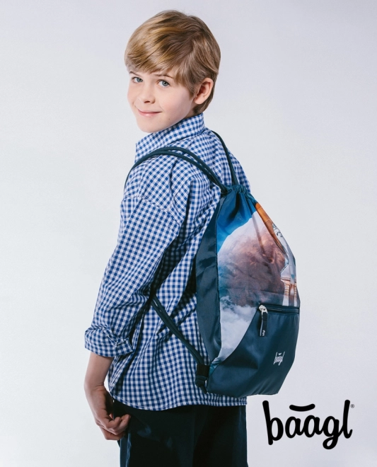 Bag with Pocket Space Shuttle
