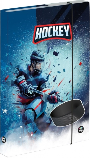 Boîte pour cahiers format A4 Hockey