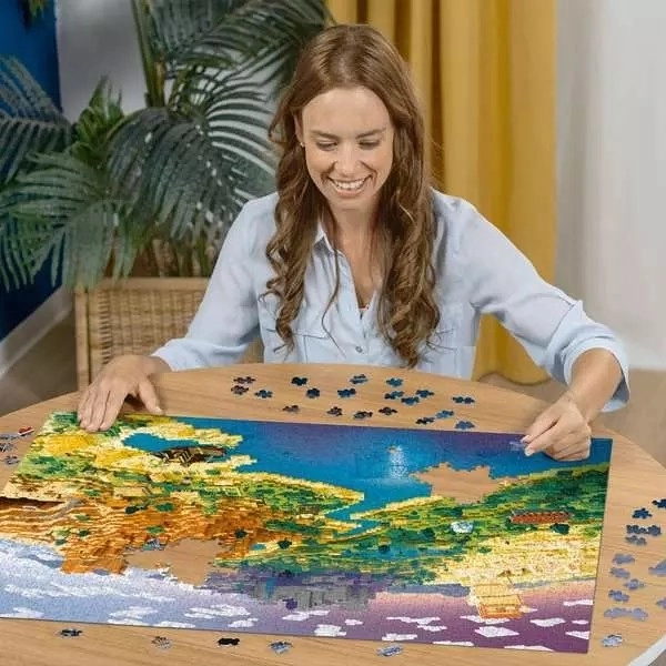 Puzzle 1500 pieces Minecraft World