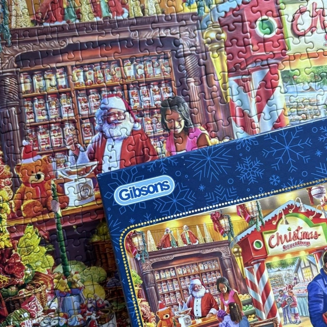 Puzzle Gibsons Santova cukrárna 1000 pièces