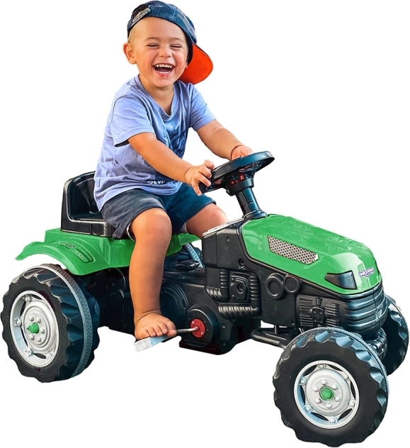 traptractor WOOPIE Farmer GoTrac met stille wielen