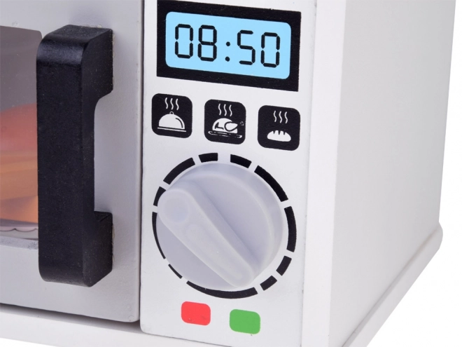 Houten kindermagnetron