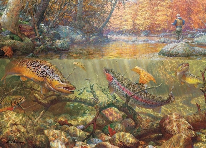 Puzzle Traumhafter Herbsttag 1000 Teile Cobble Hill
