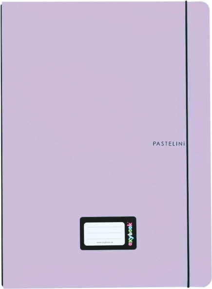 Schrift Oxybook Pastelini paars A4