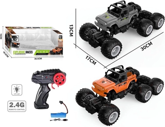 RC auto 2,4 GHz met USB-opladen