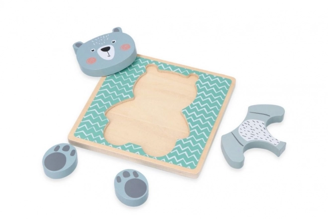 Holz-Kinderpuzzle - Bär