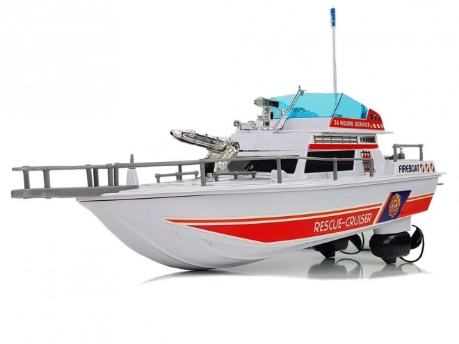 Télécommande du bateau de sauvetage 27 Mhz 44 cm gouvernail portée 40 m