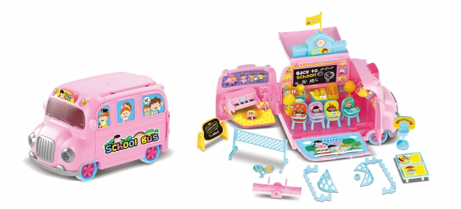 Schoolbus voor poppen